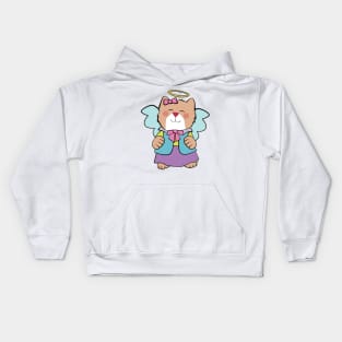 Good Angel Kitten Kids Hoodie